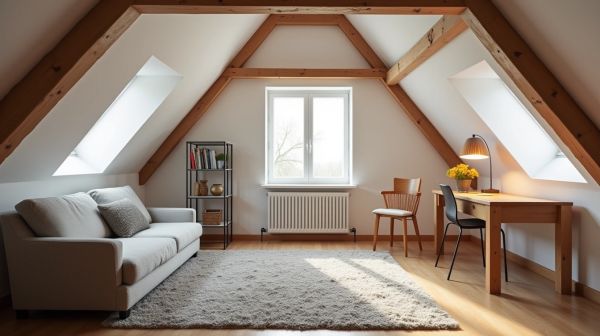 Comment résoudre votre espace avec l'aménagement de combles