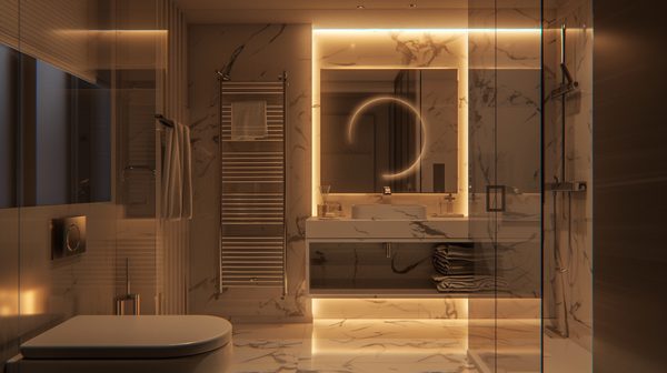 Meuble de salle de bain : critères d'achat d'un porte-serviettes