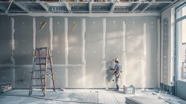 Prix des travaux : le coût de pose du placo